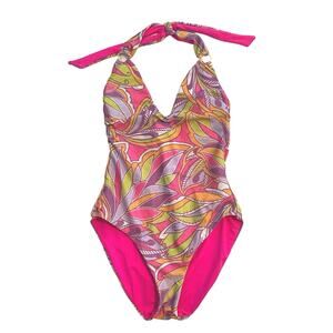 Becca by Rebecca Virtue, Size S, Halter Swimsuit